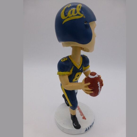 2013 Aaron Rodgers UC Berkeley Bobblehead with No Face Mask! - Picture 5 of 14